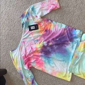 FASHIONNOVA twist back the die lounge set